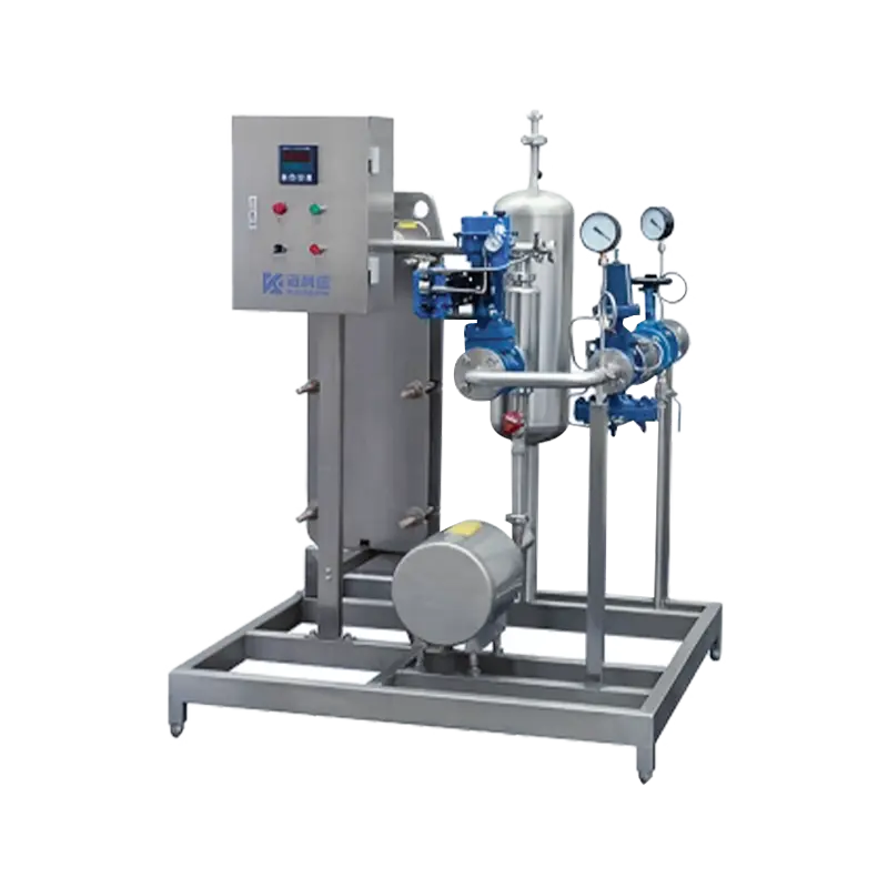 Pasteurizador de placa patín completo