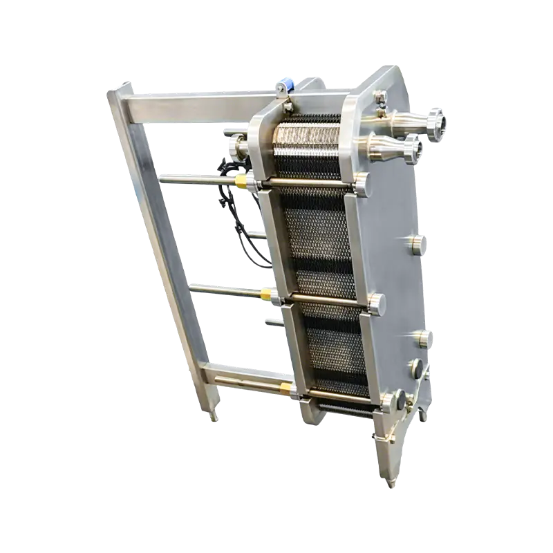 Pasteurizador de placa patín completo